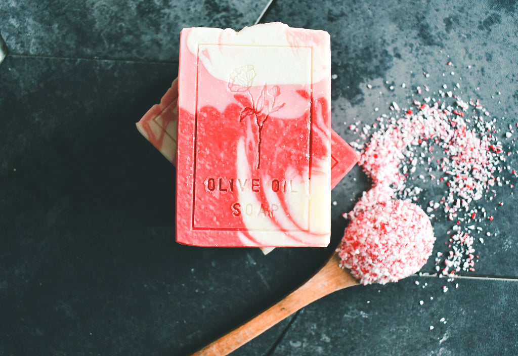 Orange Thyme Peppermint Stick Olive Oil Soap