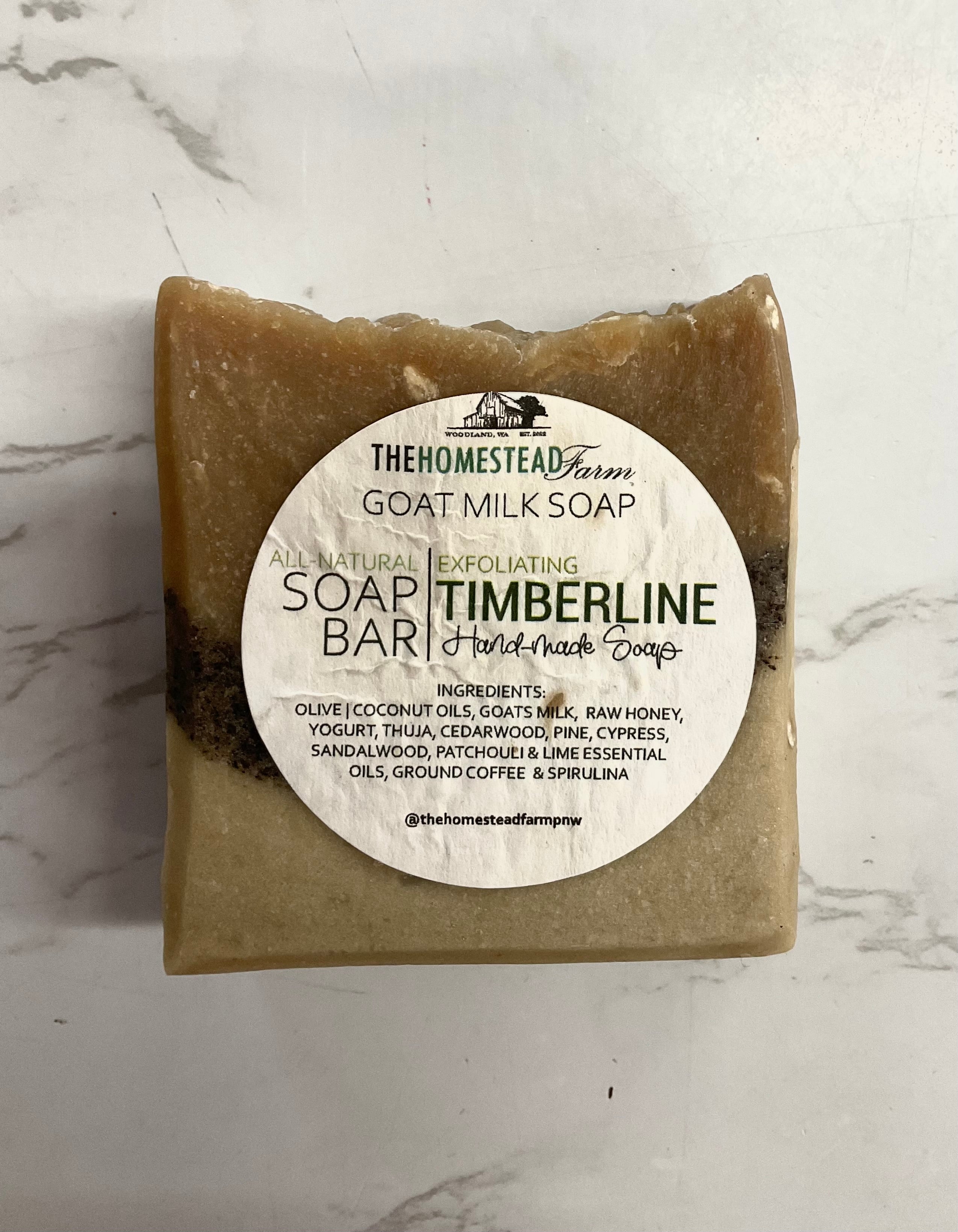 The Homestead Farm Goat Milk Soap Bar