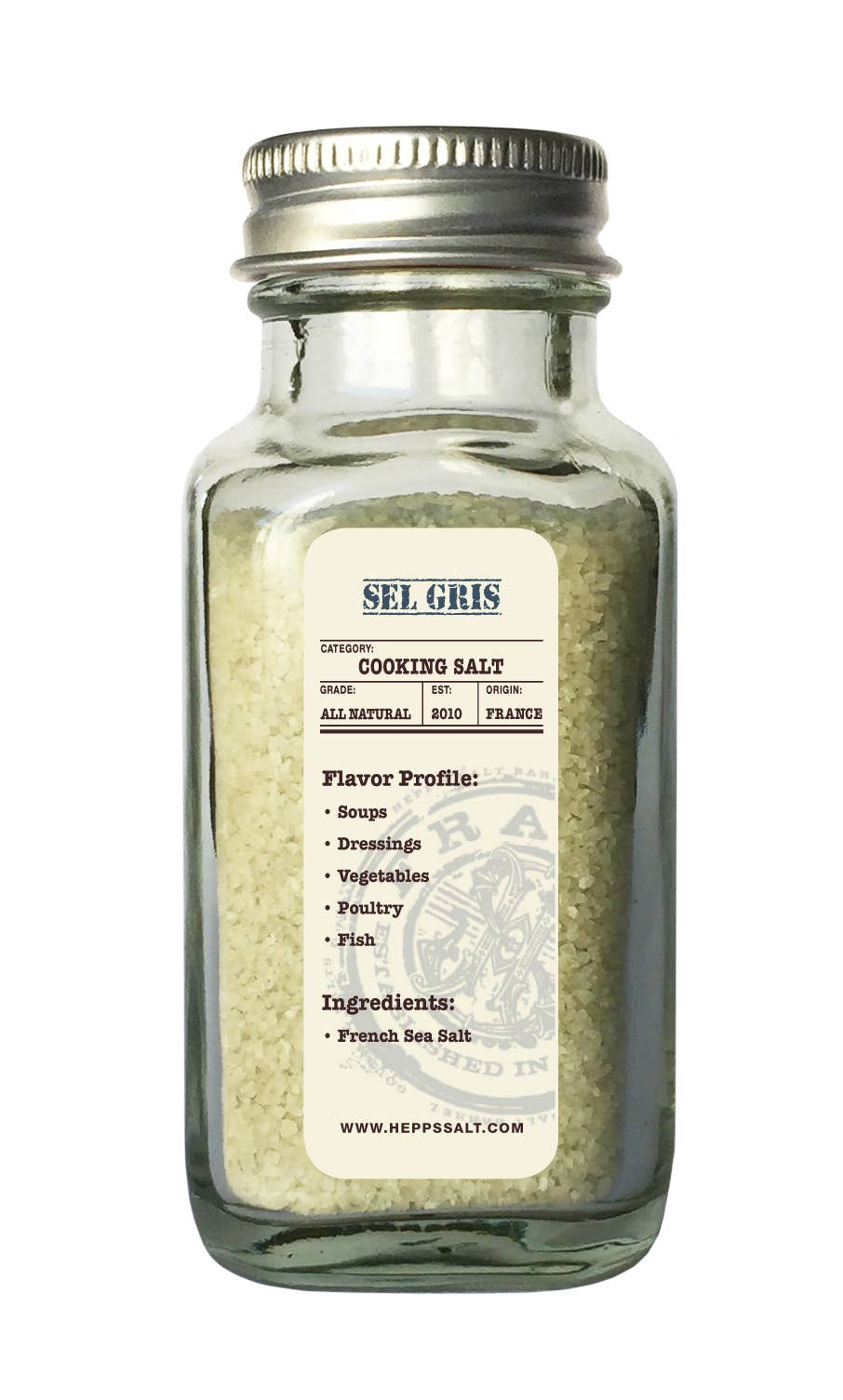 Hepp's Salt Co. Sel Gris Sea Salt