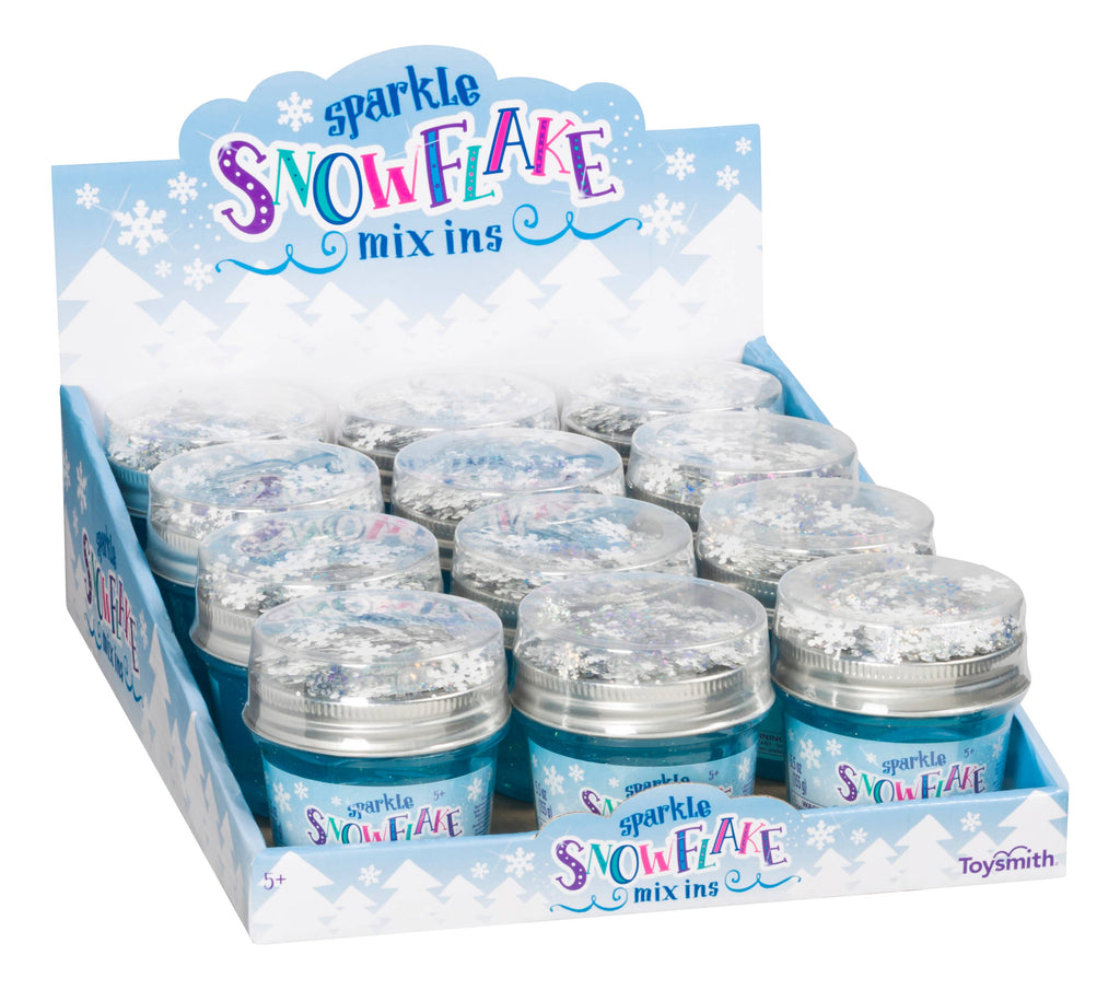 Toysmith Sparkle Snowflake Mix-Ins Slime