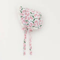 Huggalugs Blush Pink Poppy Bonnet — UPF 25+