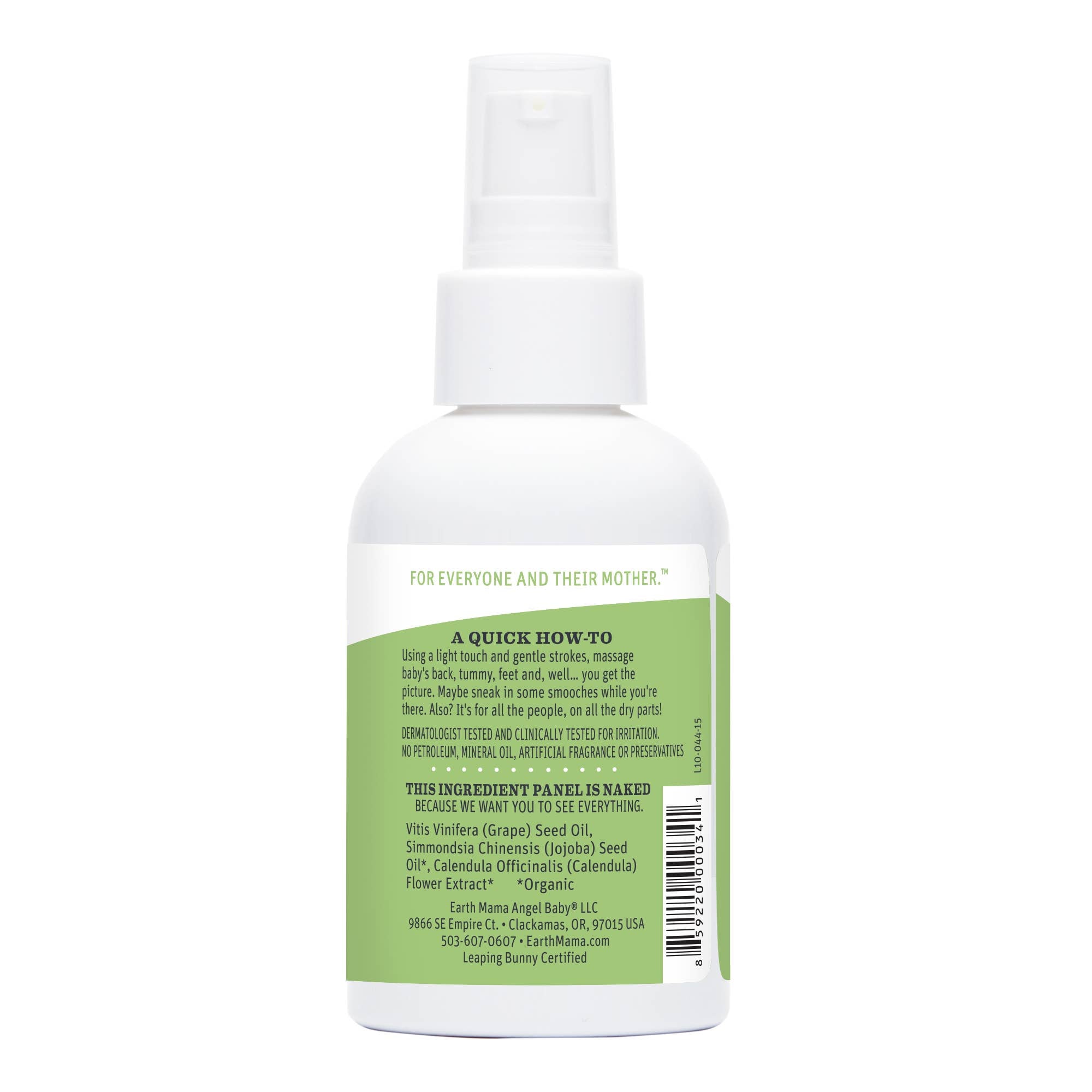 Earth Mama Calendula Baby Oil