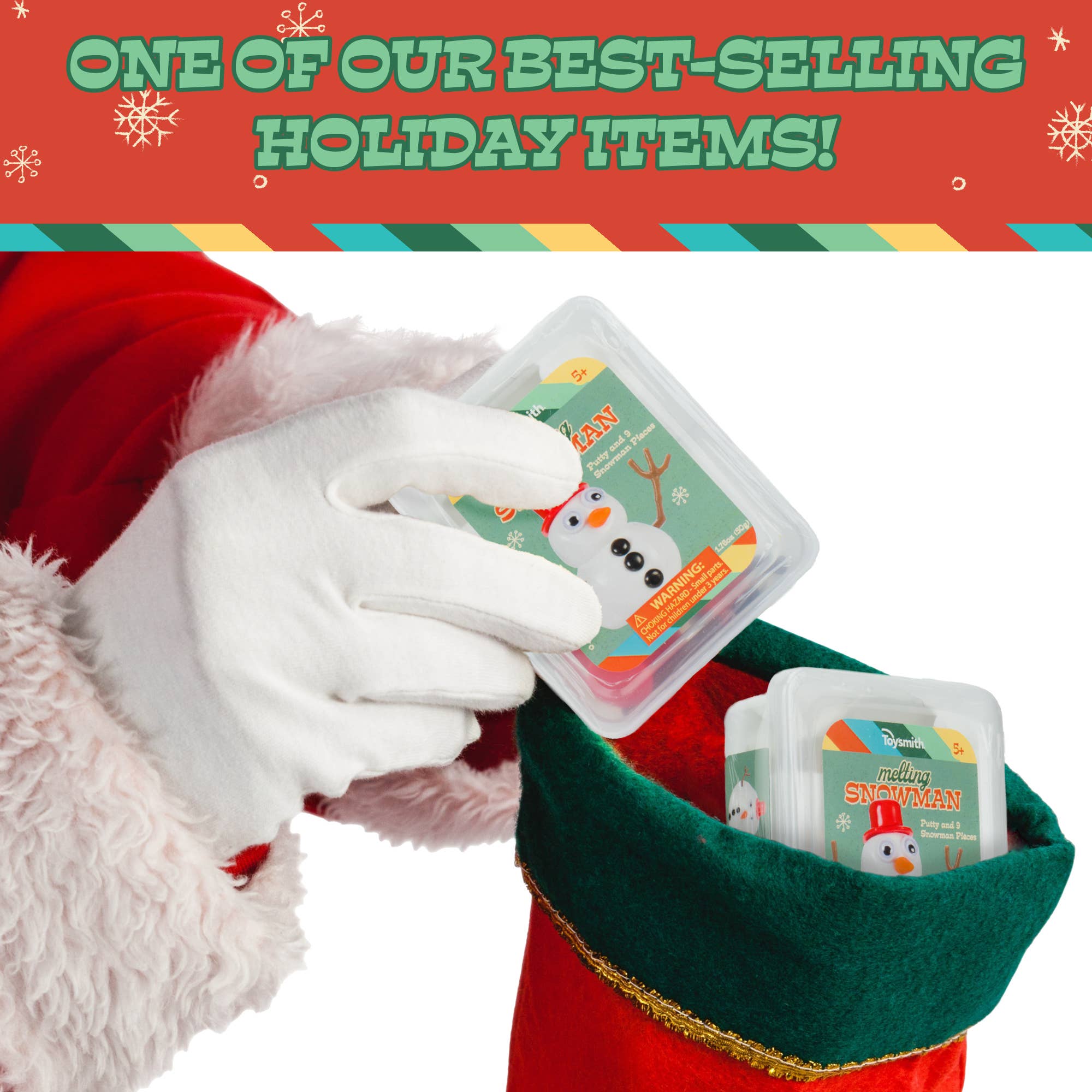 Toysmith Melting Snowman Putty Kit