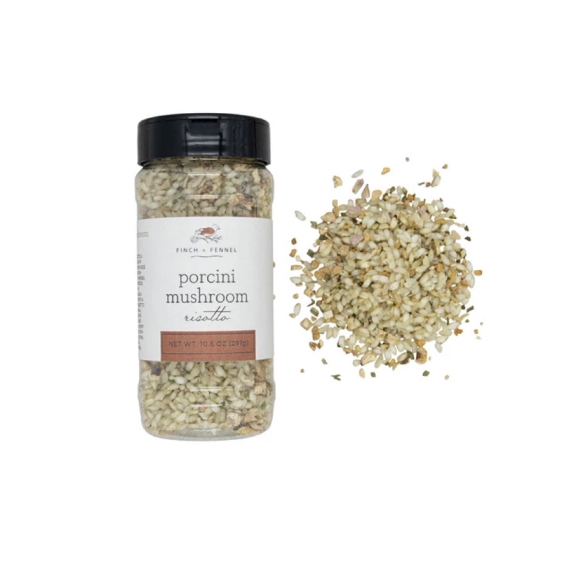 Finch + Fennel Porcini Mushroom Risotto