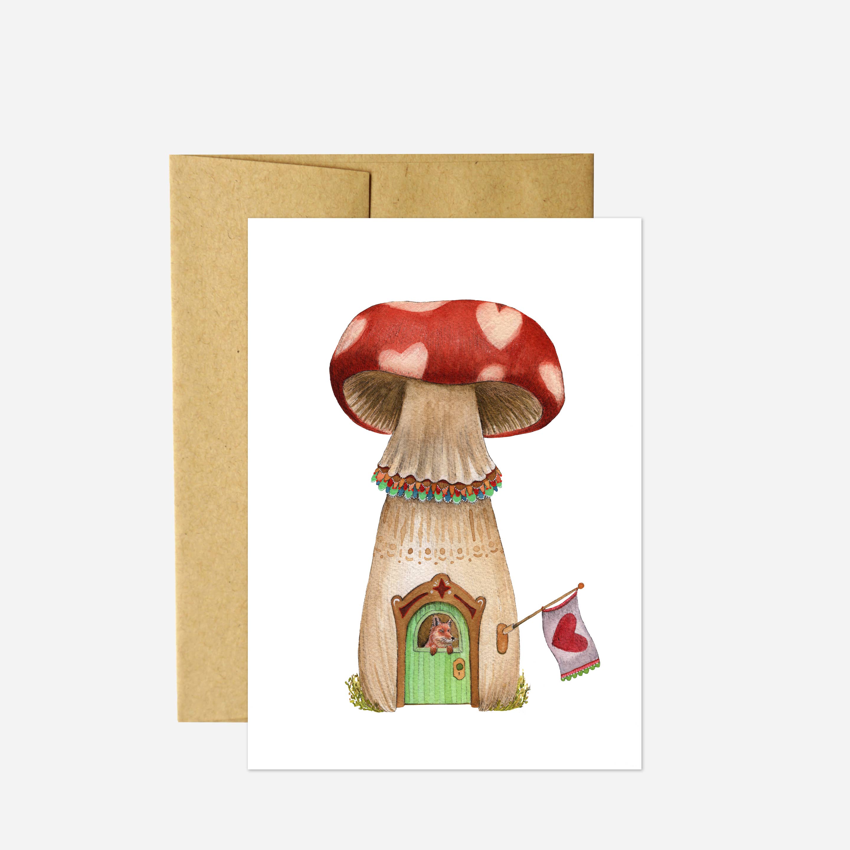 Polanshek of the Hills “Hello Love” Greeting Card