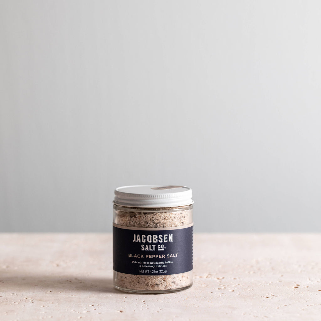 Jacobsen Salt Co Black Pepper Salt Infused Sea Salt