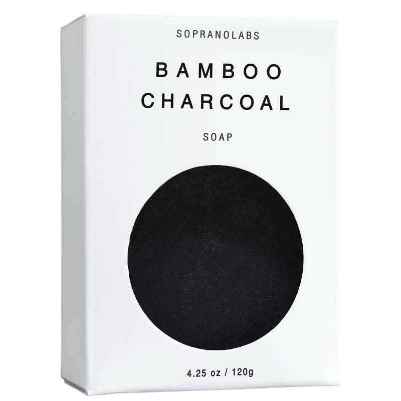 Soprano Labs Bamboo Charcoal Vegan Soap Bar