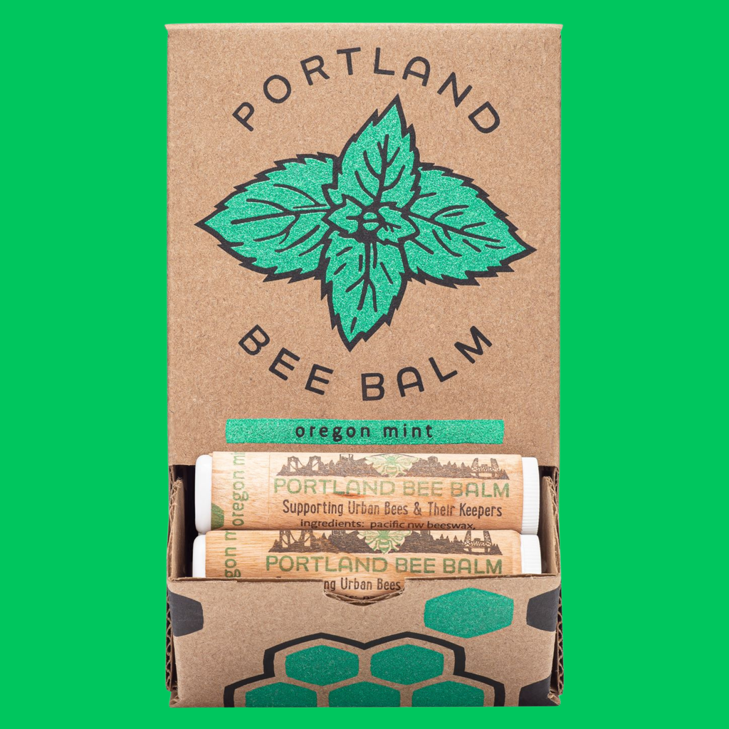 Portland Bee Balm Oregon Mint Beeswax Lip Balm