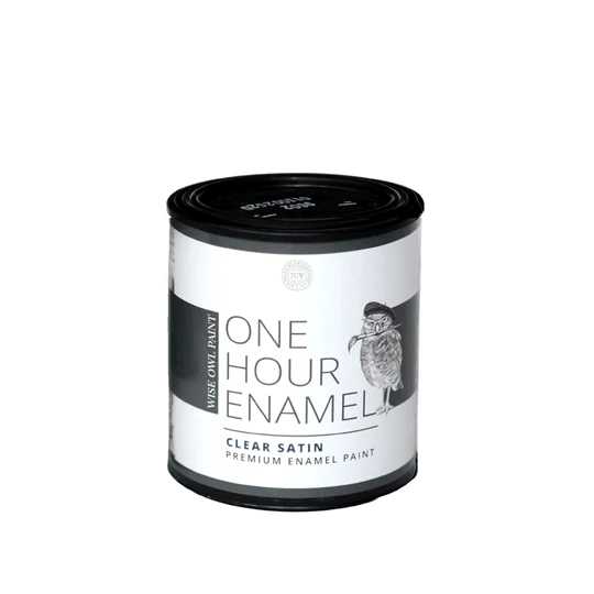 Wise Owl One Hour Enamel — Clear Satin