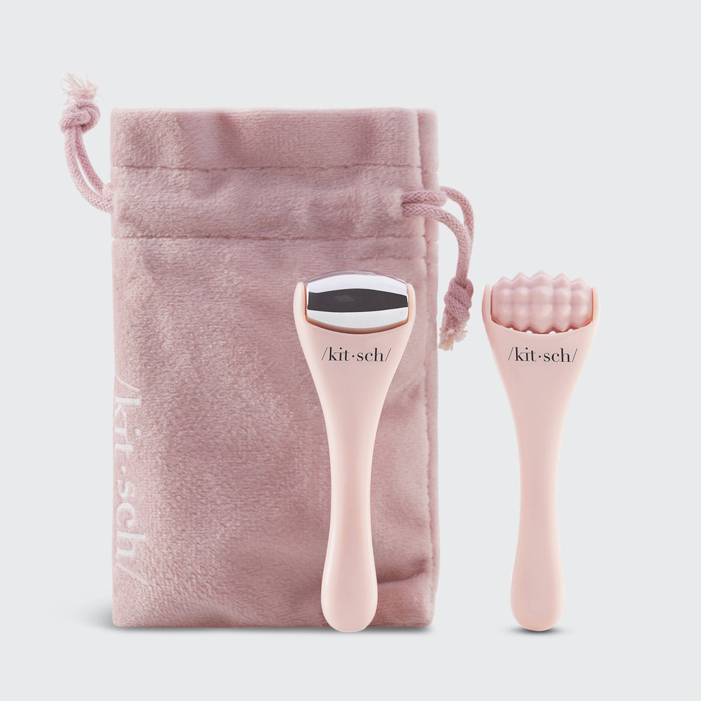 Kitsch Mini Spa Rollers — 2-Piece Eye & Face Set
