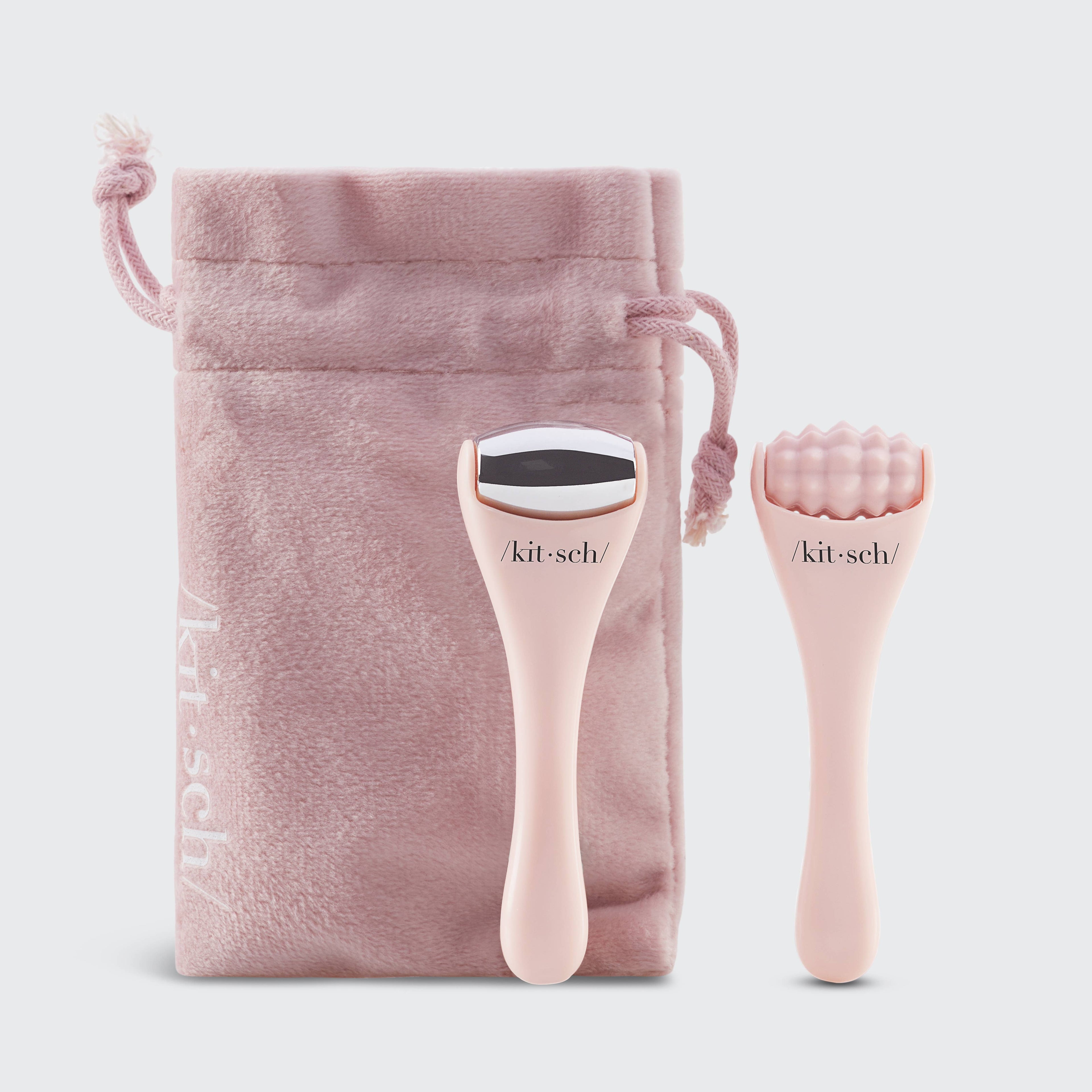 Kitsch Mini Spa Rollers — 2-Piece Eye & Face Set
