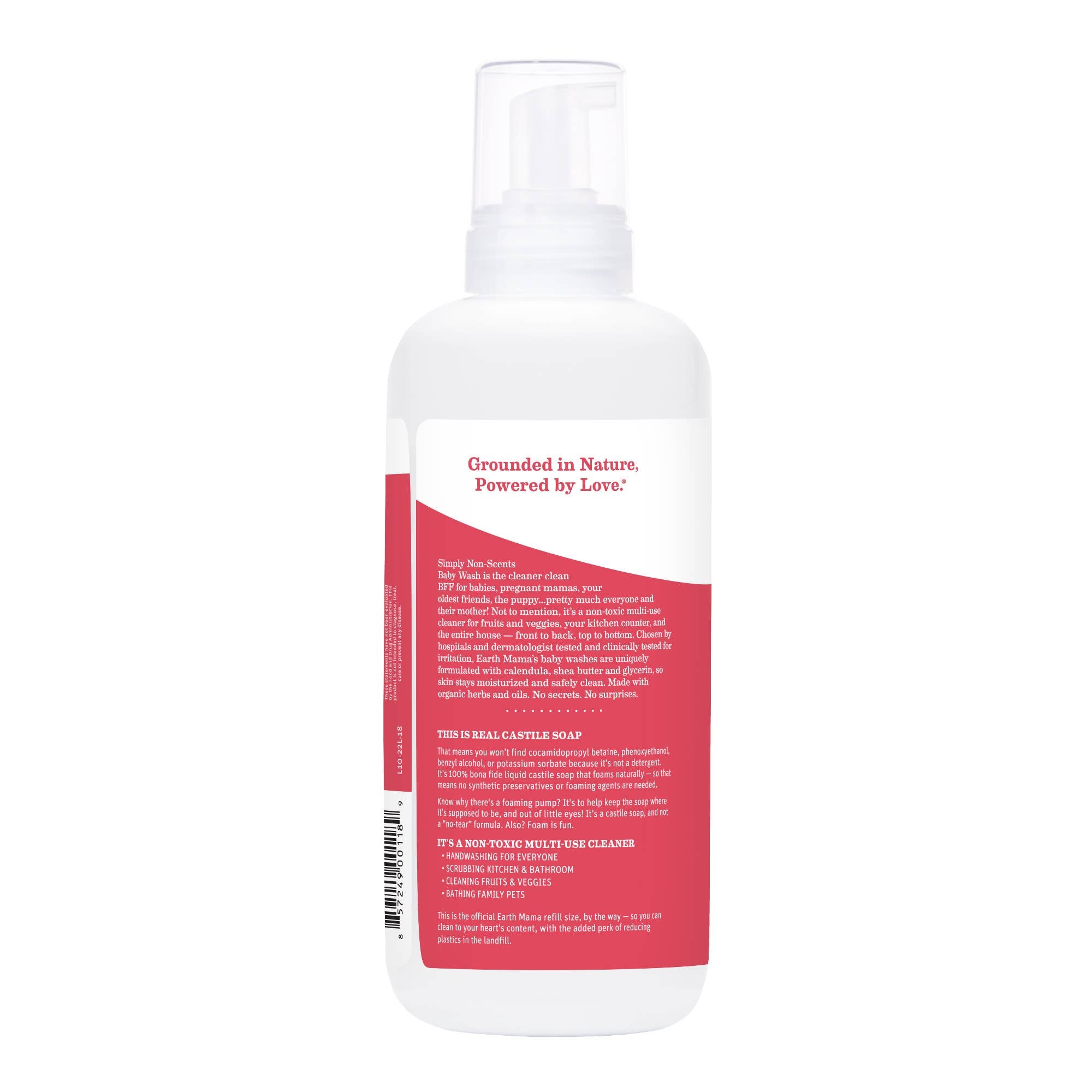 Earth Mama Simply Non-Scents Baby Wash