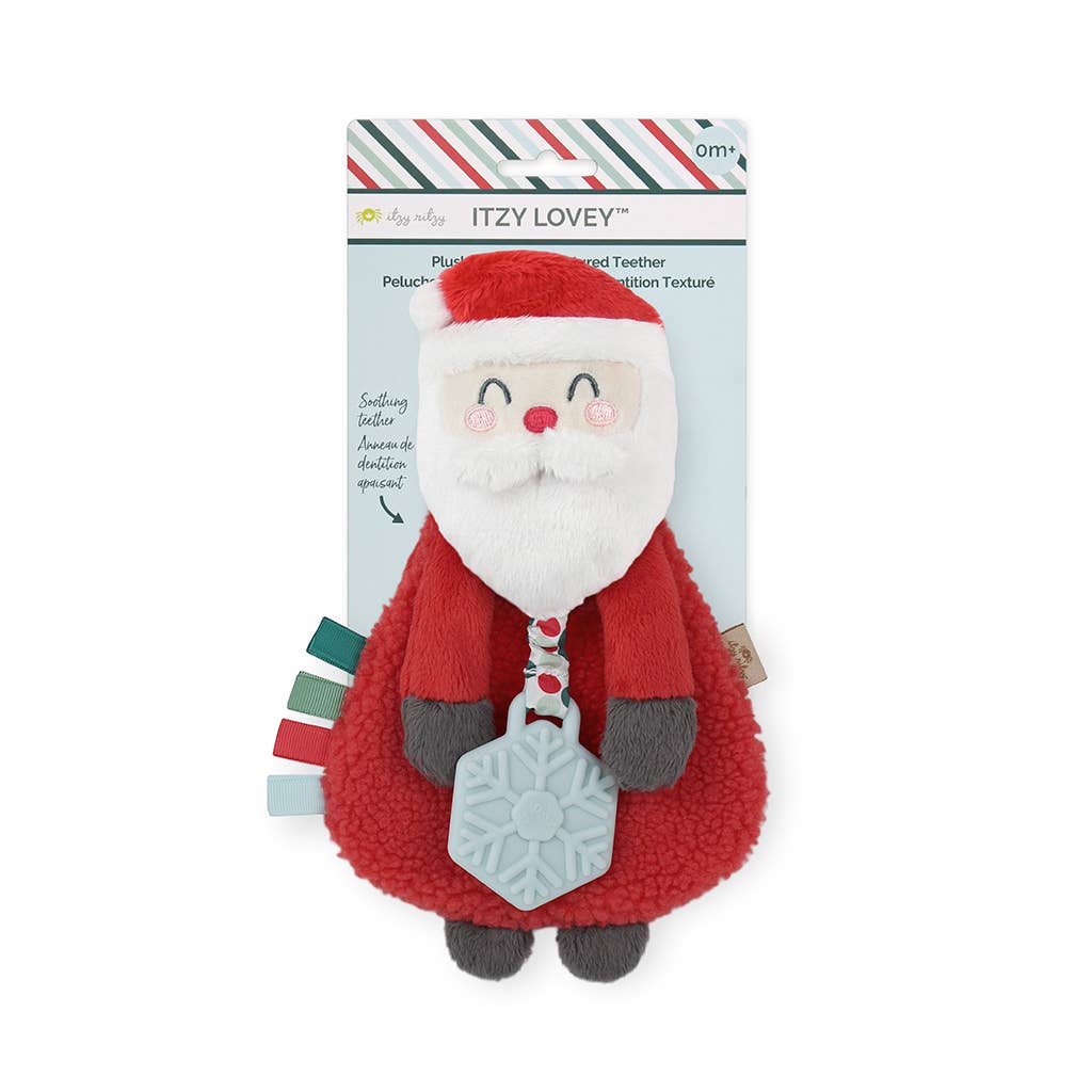 Itzy Ritzy Holiday Lovey Plush and Teether Toy