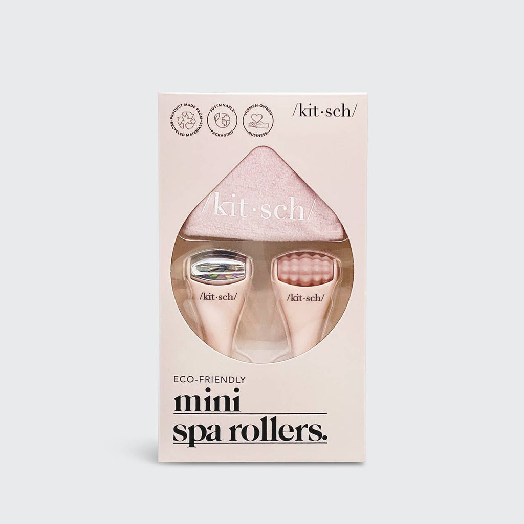 Kitsch Mini Spa Rollers — 2-Piece Eye & Face Set