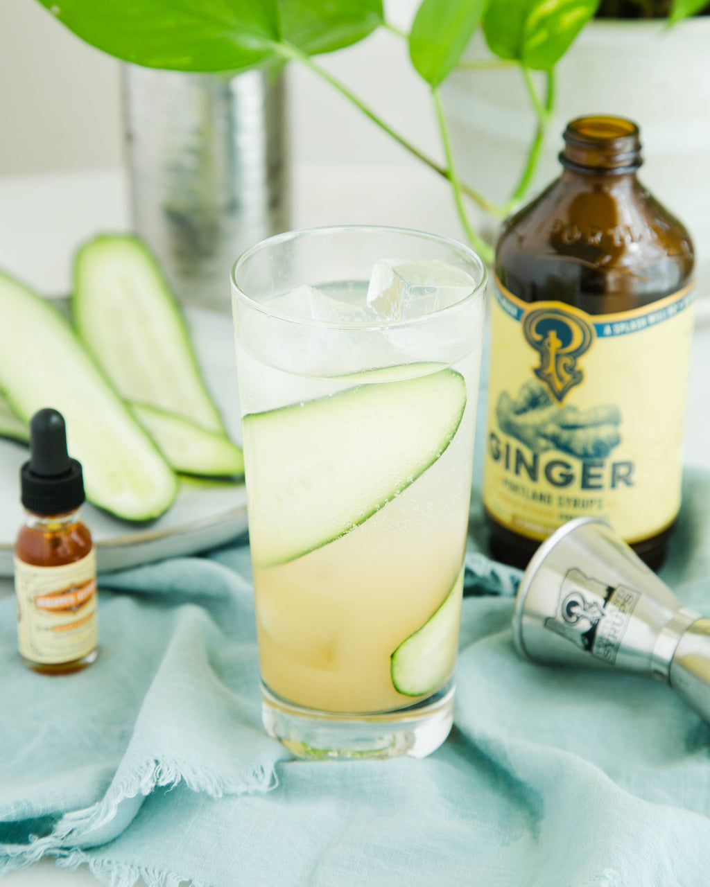 Portland Syrups Craft Ginger Cocktail & Coffee Syrup — 12 oz