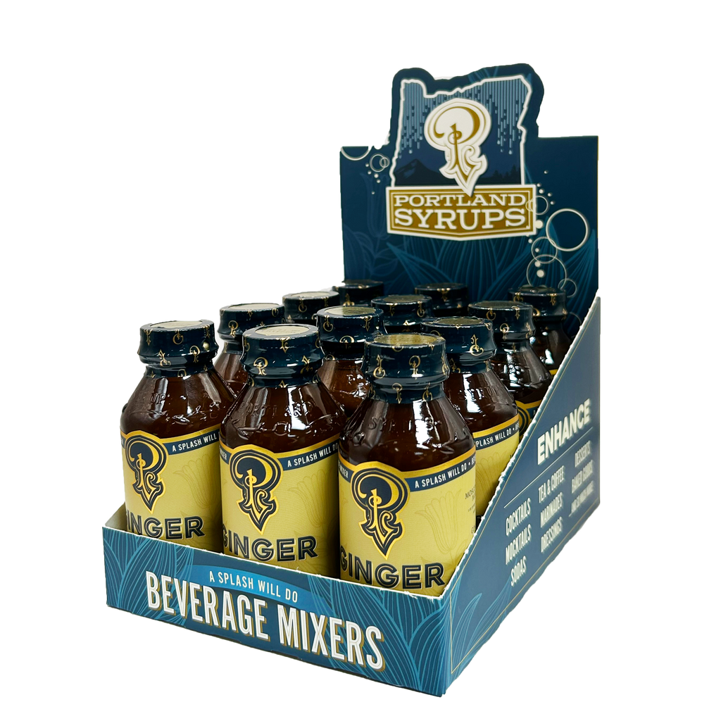 Portland Syrups Bold Ginger Cocktail & Soda Syrup — 3.4oz Bottle
