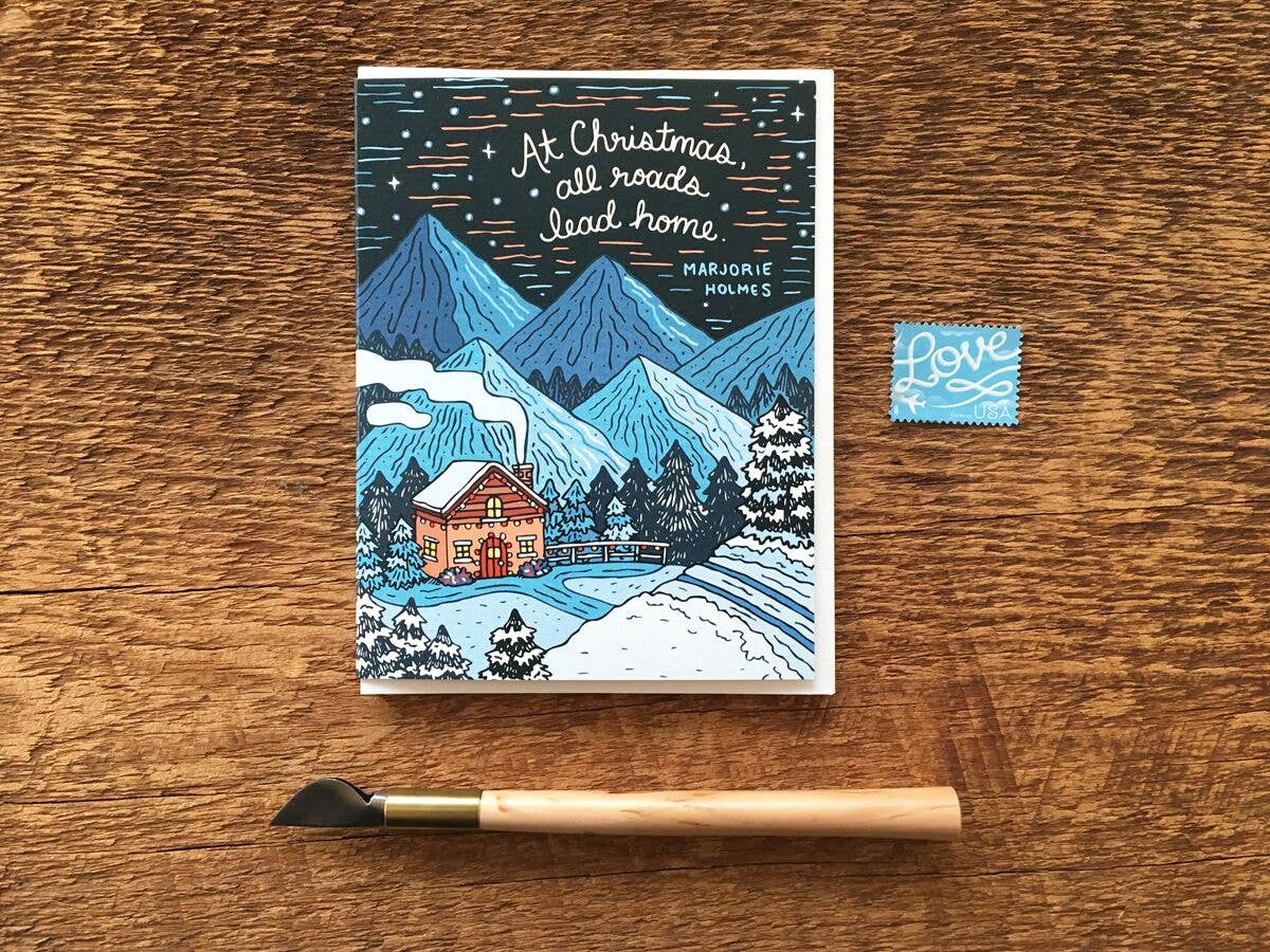 Noteworthy Paper & Press Christmas Home Greeting Card