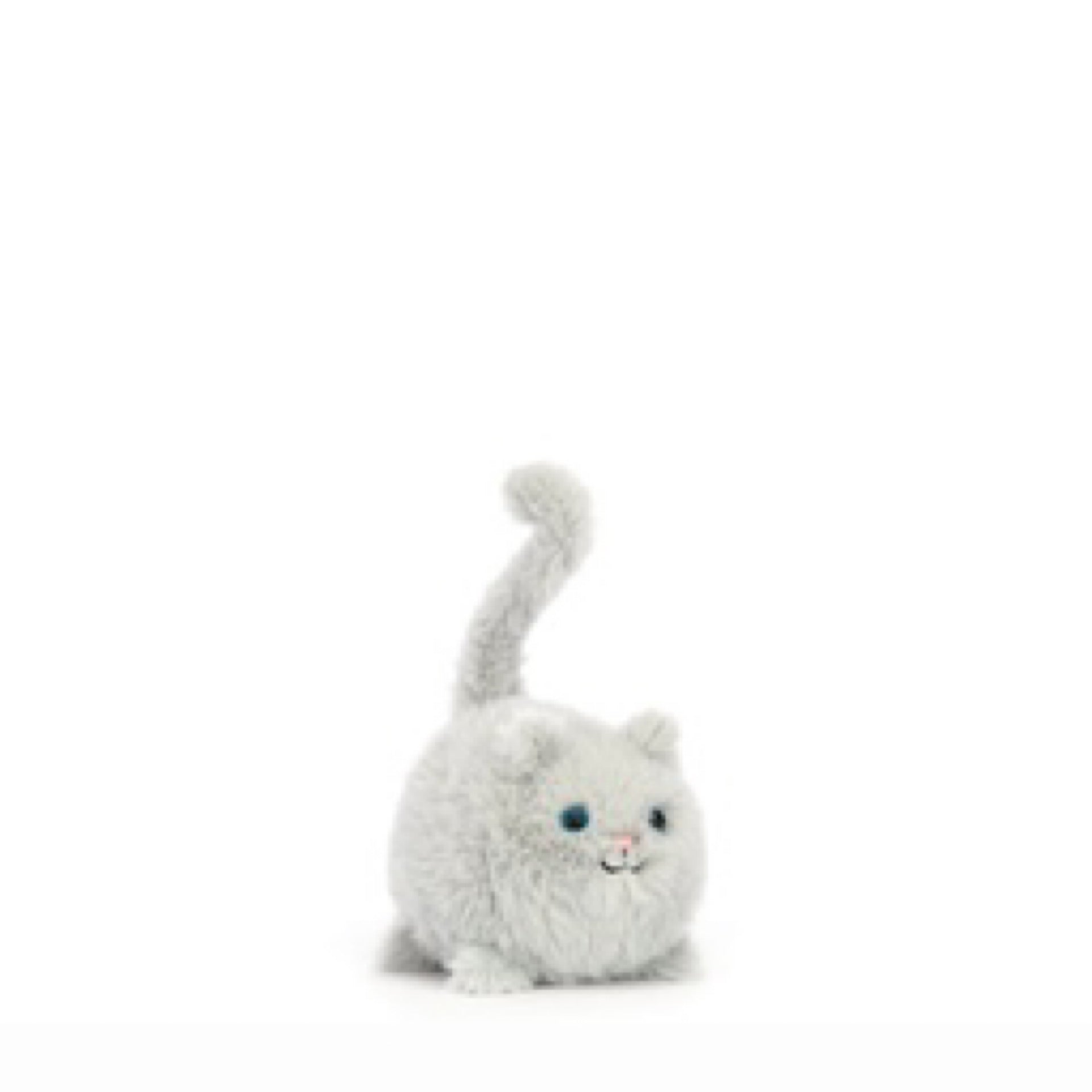 Jellycat Grey Kitten Caboodle