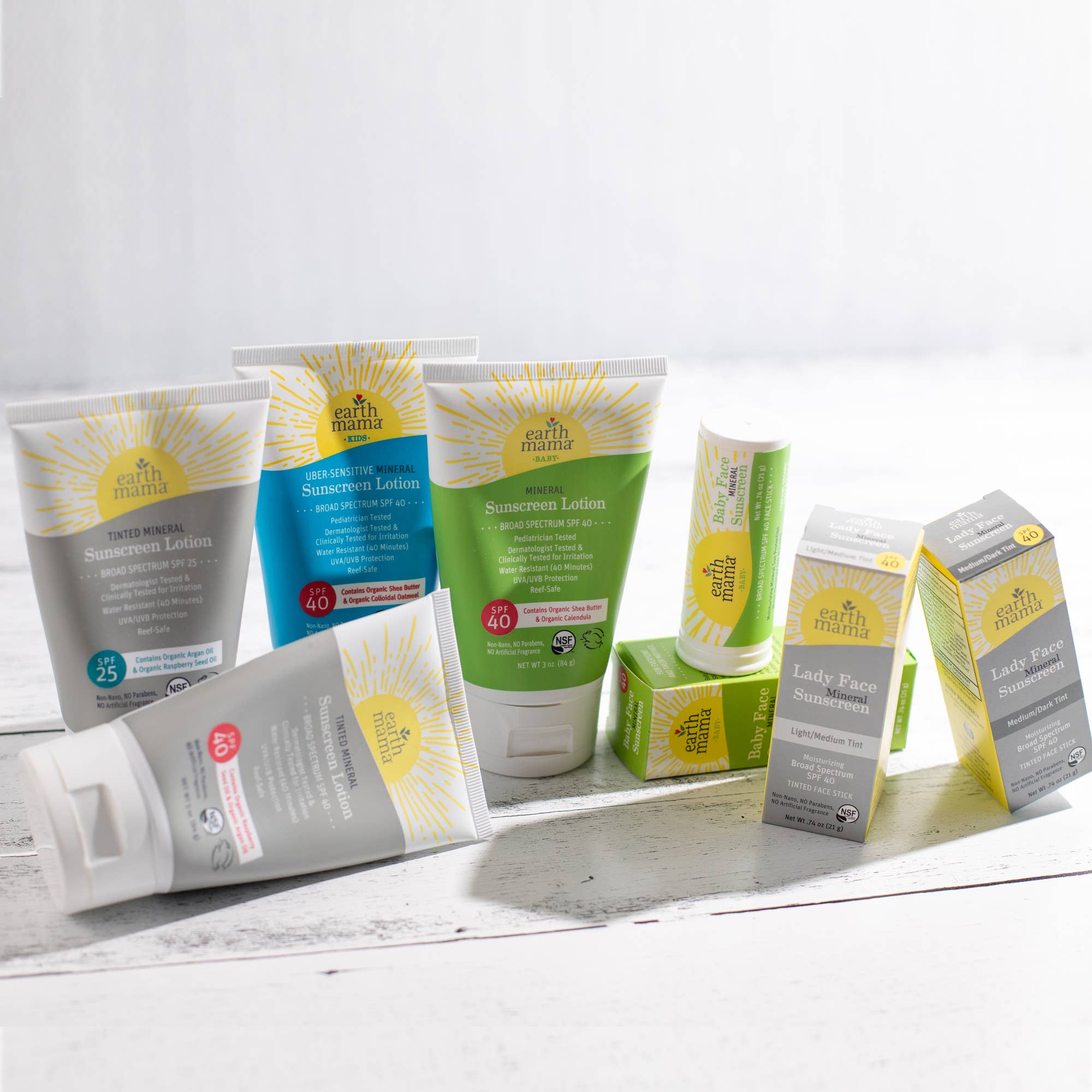 Earth Mama Baby Mineral Sunscreen Lotion SPF 40
