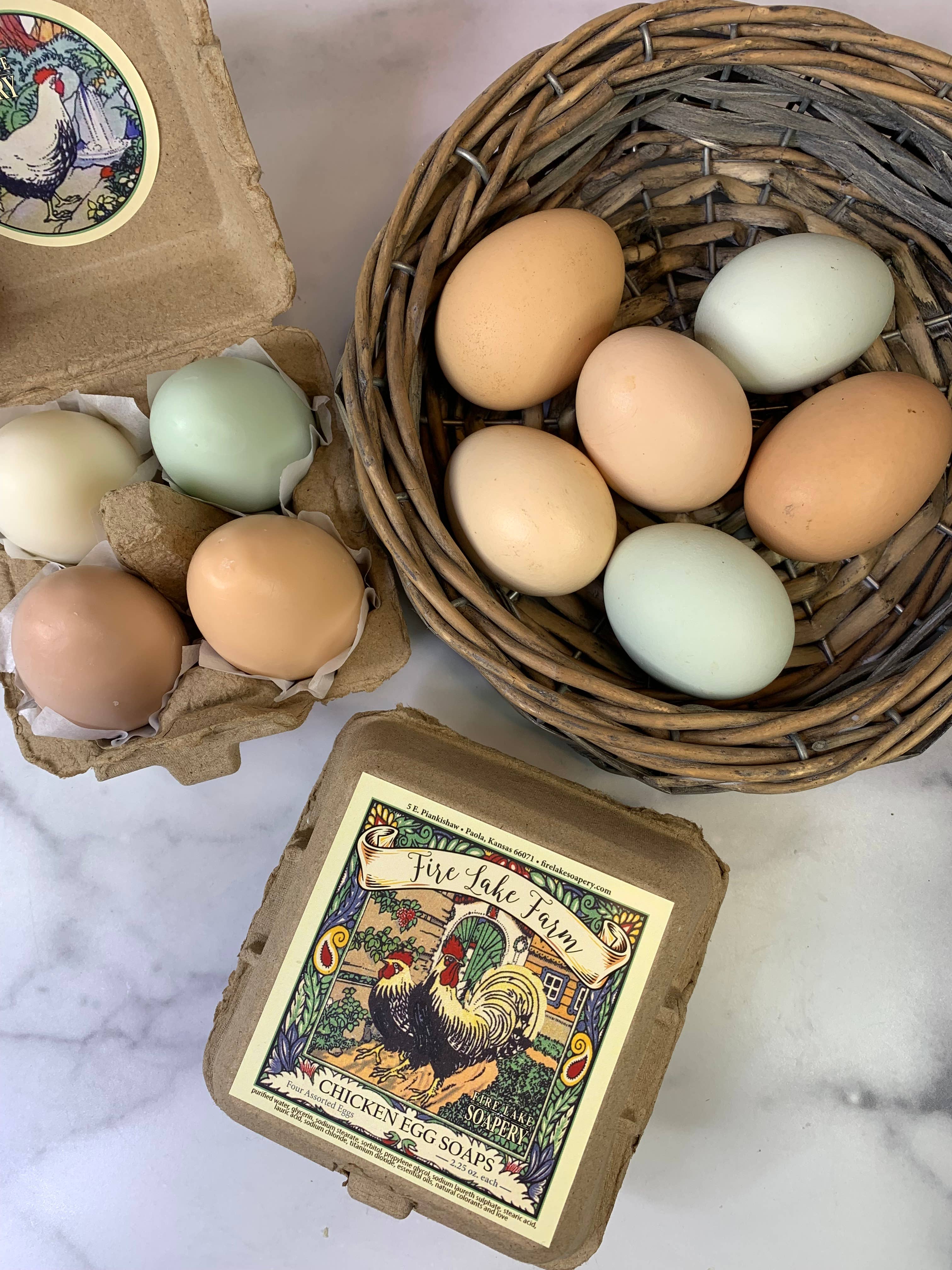 Fire Lake Soapery Farm Eggs Soap Gift Set