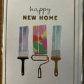 Notes & Queries New Home Card — Paint Brushes