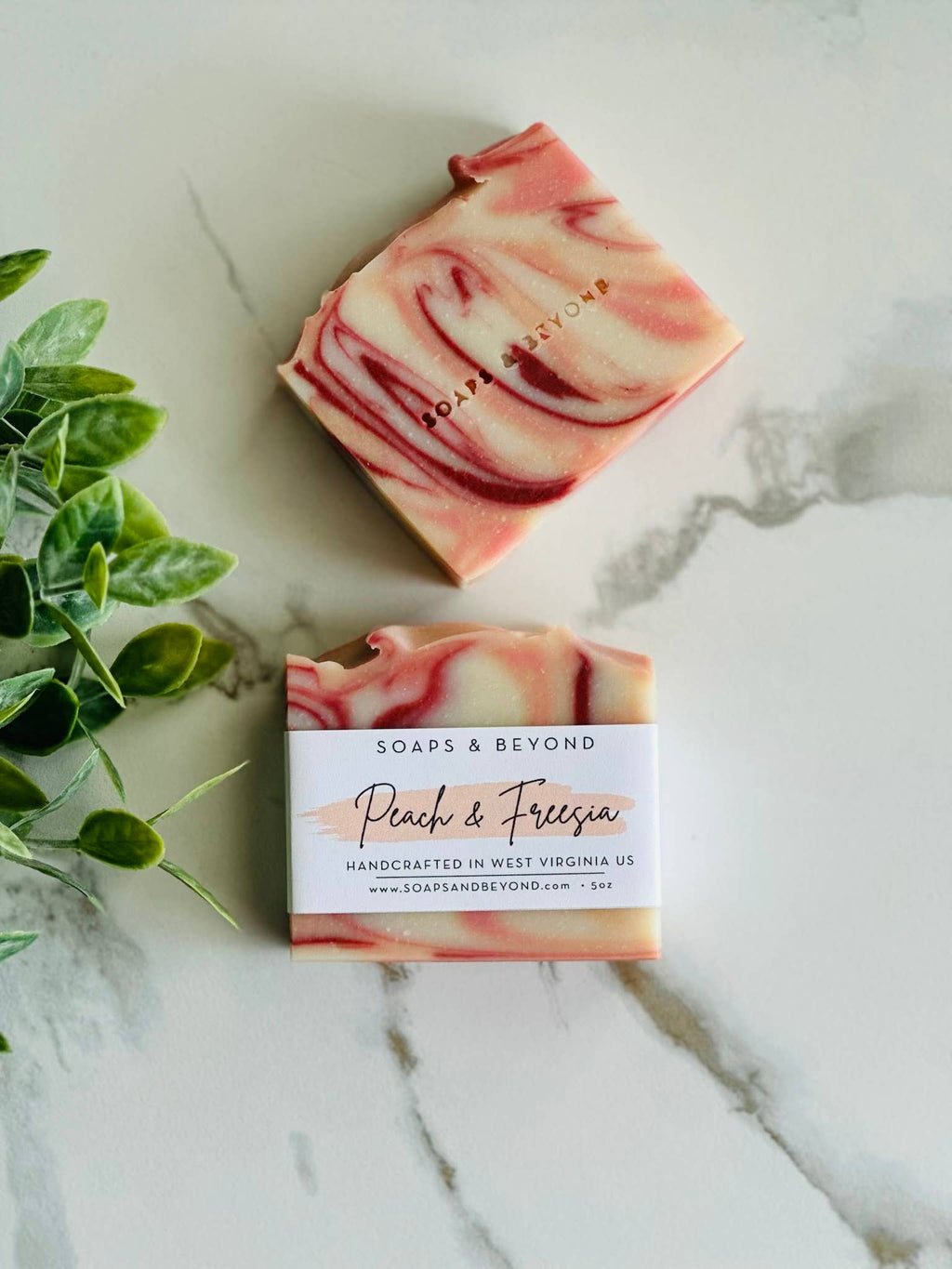 Soaps & Beyond Peach & Freesia Bar Soap