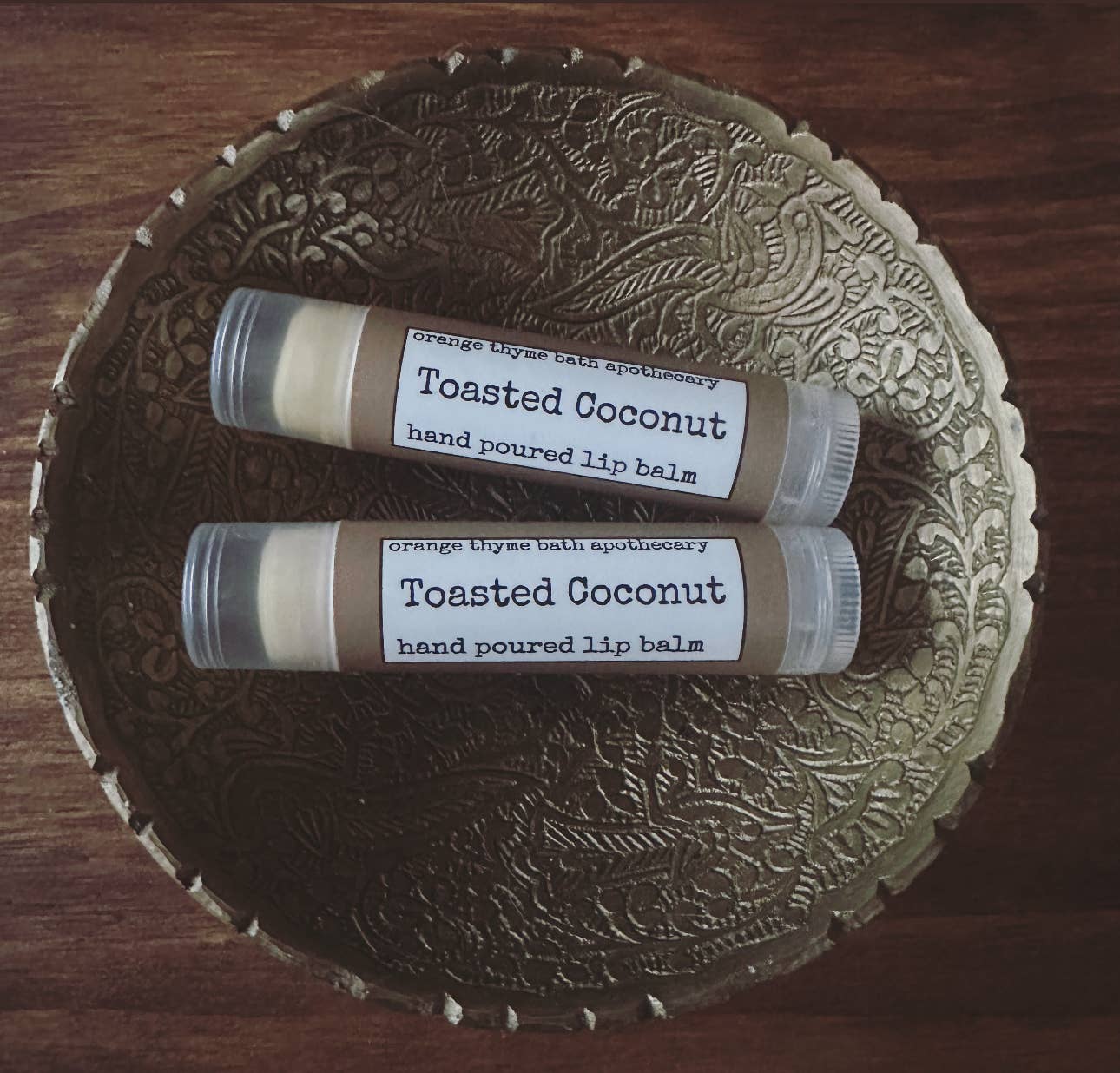 Orange Thyme Toasted Coconut Lip Balm