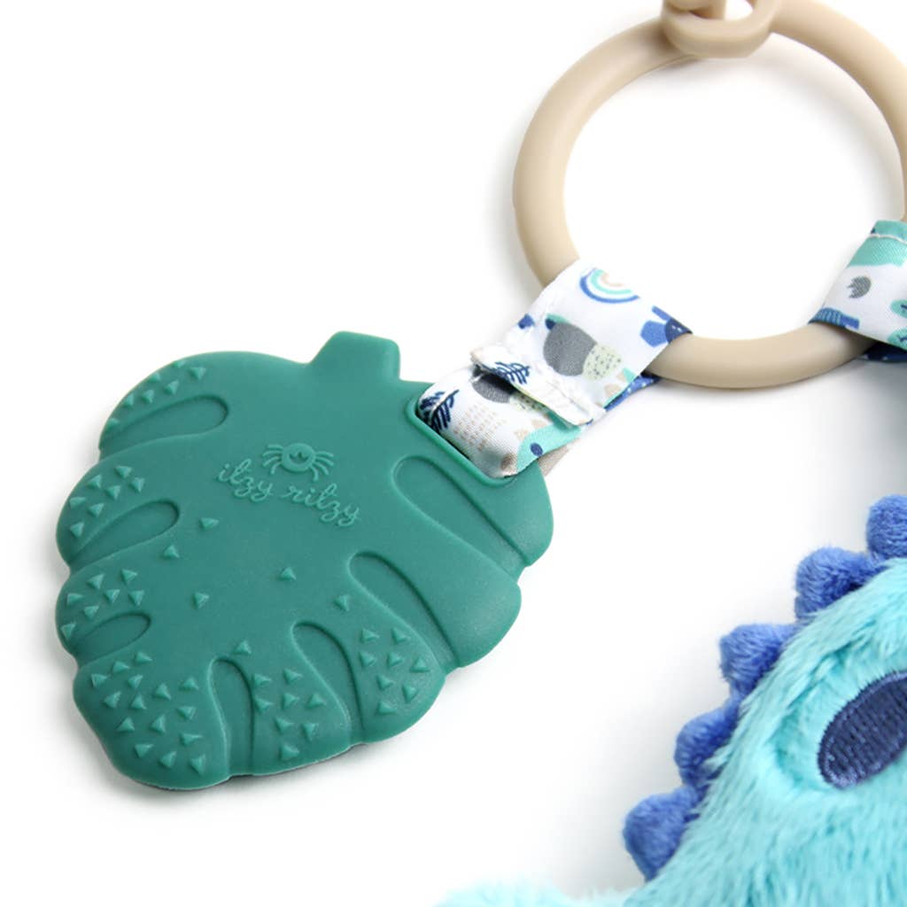 Itzy Ritzy Plush Pal Teether - Dino, Mushroom, Rainbow