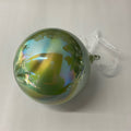 Green Glass Ball Ornament