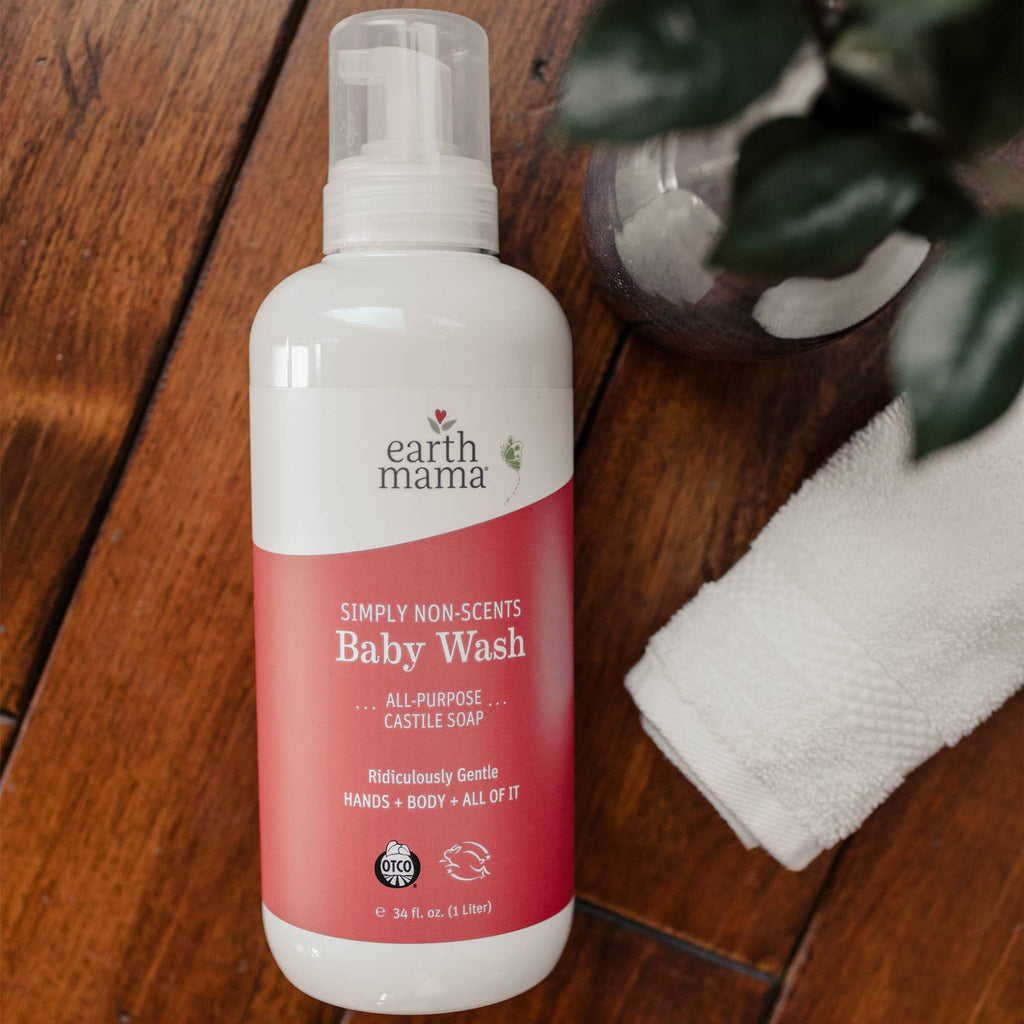 Earth Mama Simply Non-Scents Baby Wash