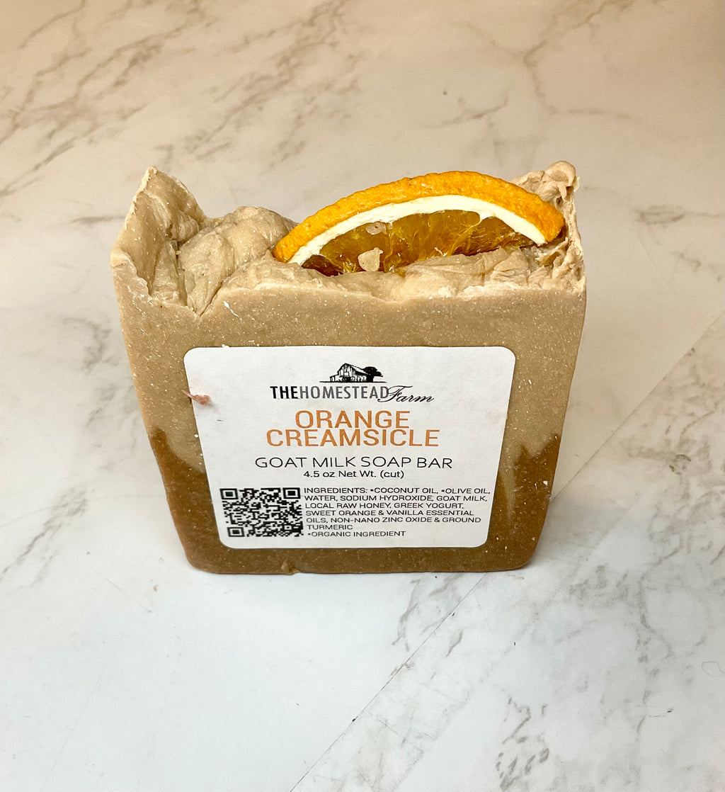 The Homestead Farm Goat Milk Soap Bar
