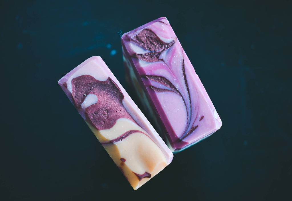 Orange Thyme Vanilla Raspberry Olive Oil Soap Bar