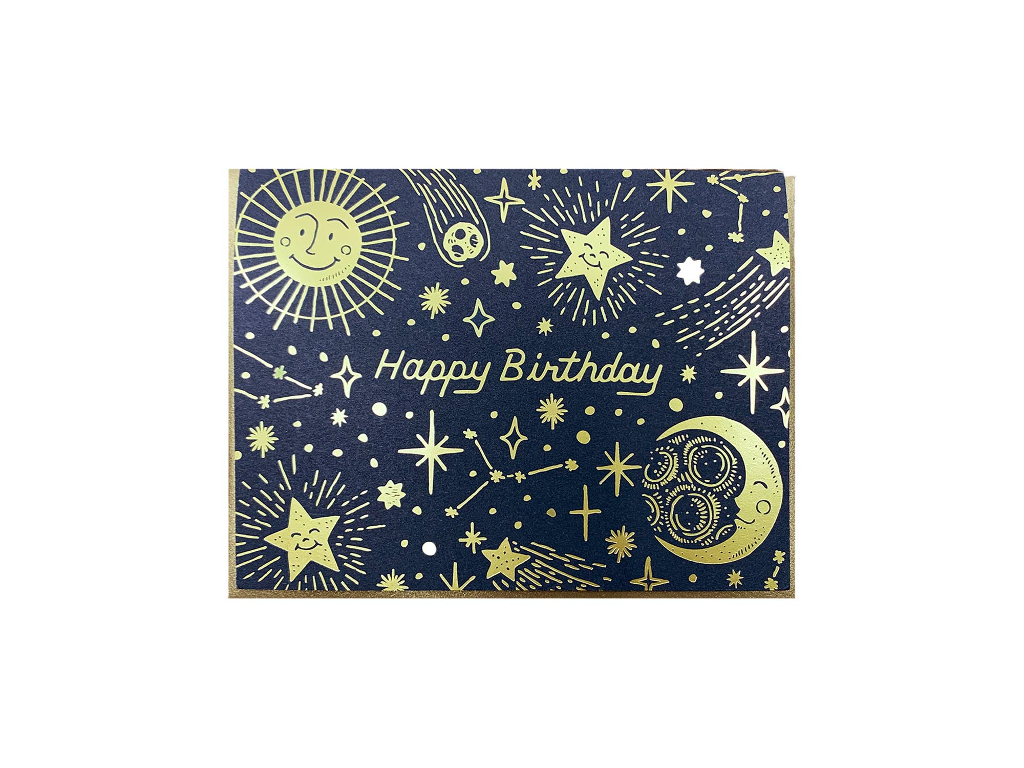 Noteworthy Paper & Press Celestial Birthday Greeting Card