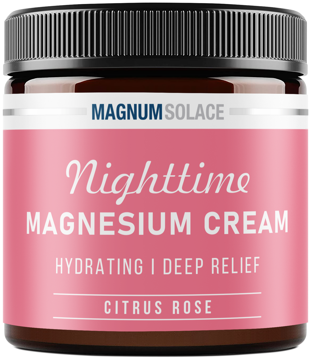 Magnum Solace Nighttime Magnesium Cream, Soothing Body Moisturizer