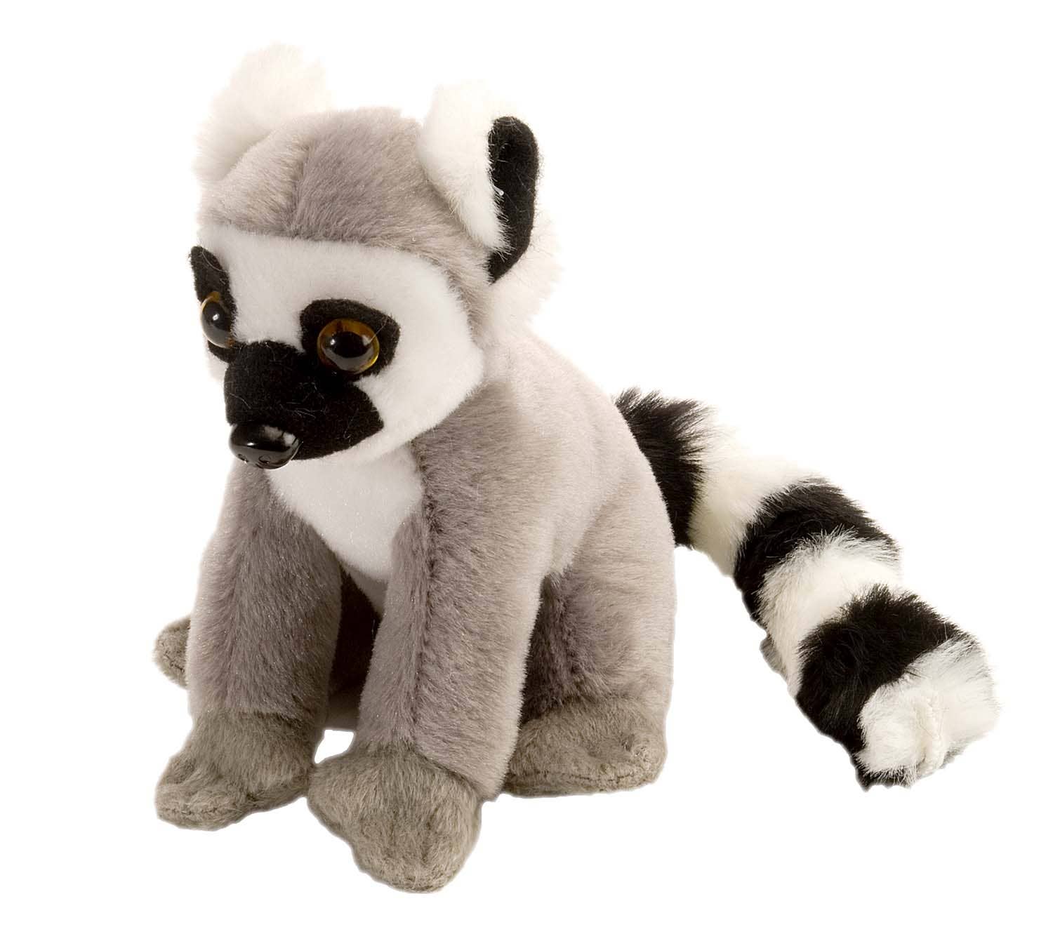 Wild Republic Pocketkins Ring-Tailed Lemur Plush — 5 Inch