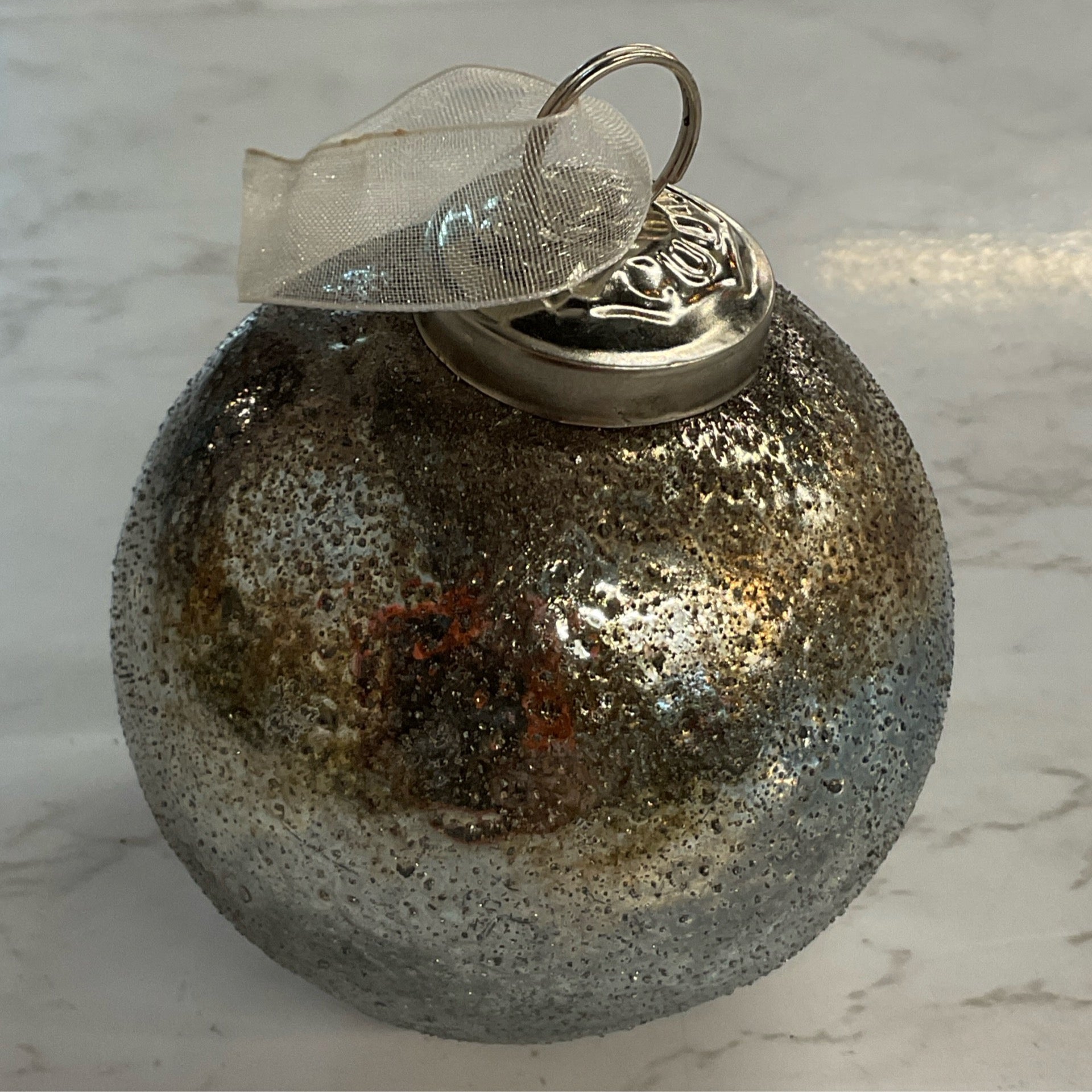 Hand-Blown Glass Ball Ornament