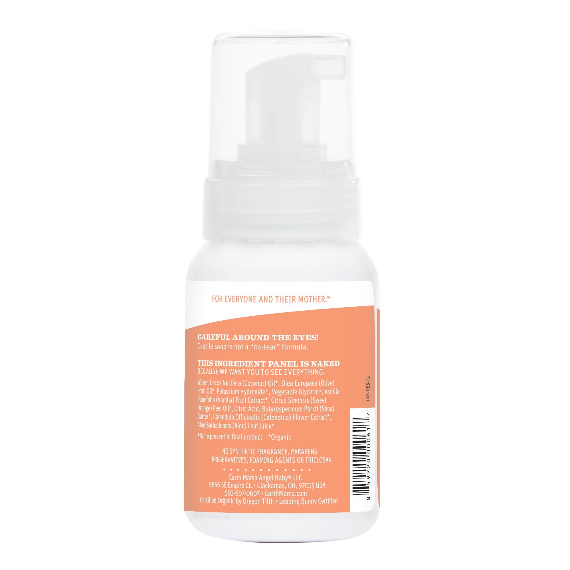 Earth Mama Sweet Orange Baby Wash