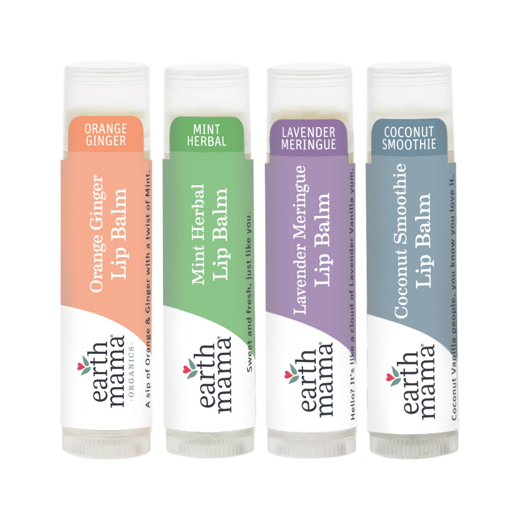 Earth Mama Lip Balm Quadruplets