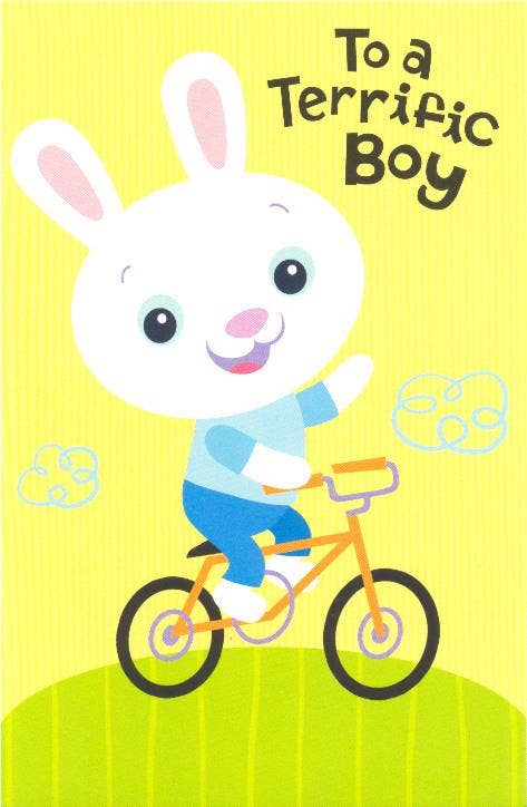 Sweet Easter Wishes Card for Boy