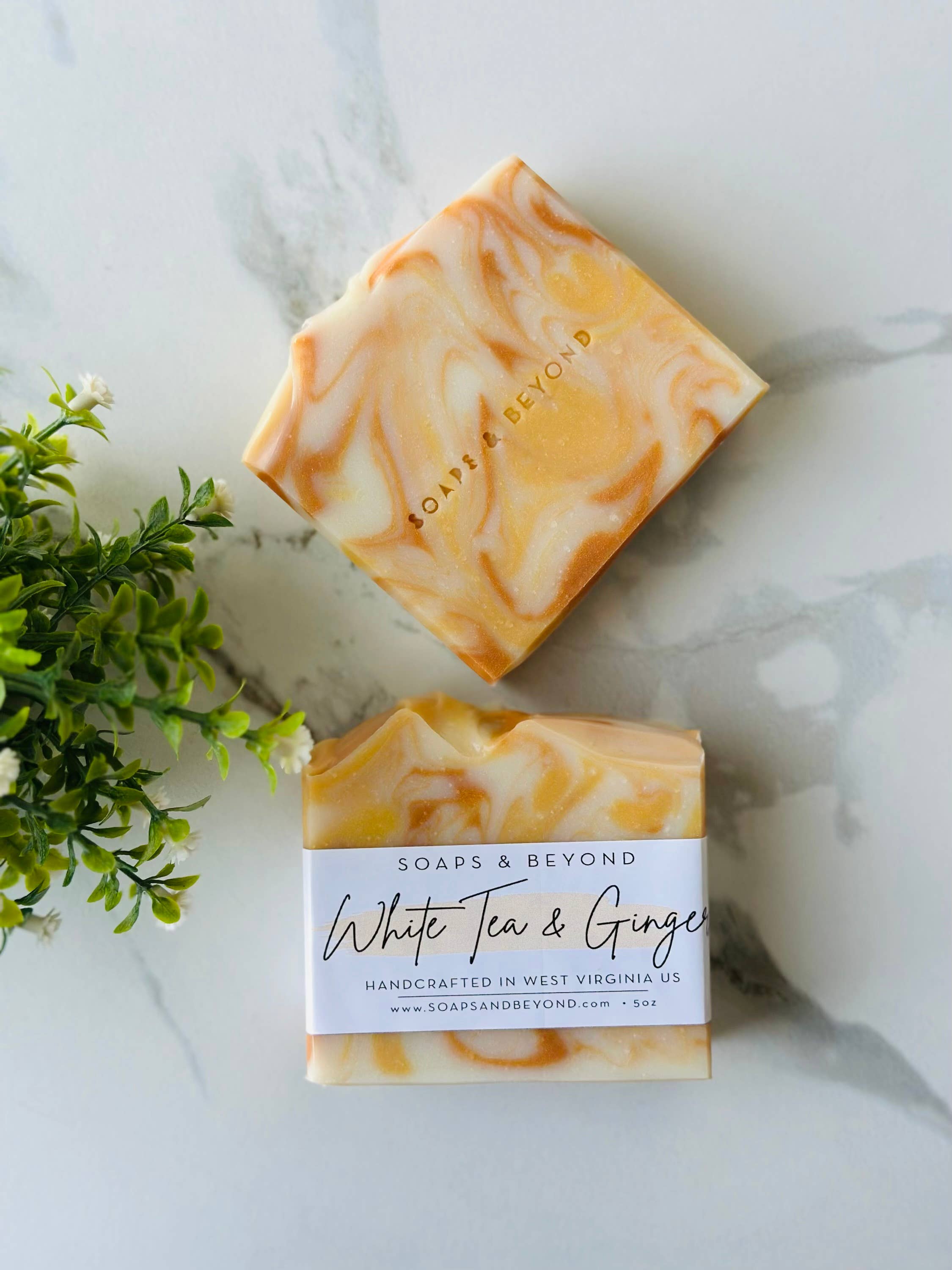 Soaps & Beyond White Tea & Ginger Bar Soap
