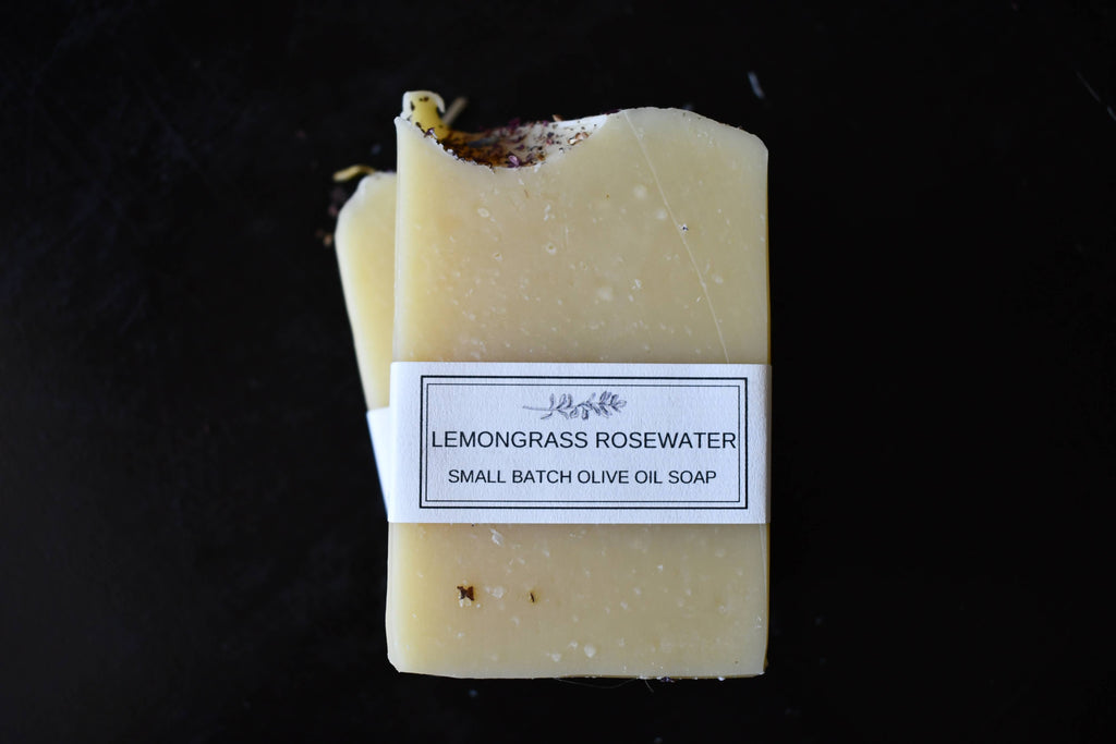Orange Thyme Lemongrass + Rosewater Olive Oil Soap