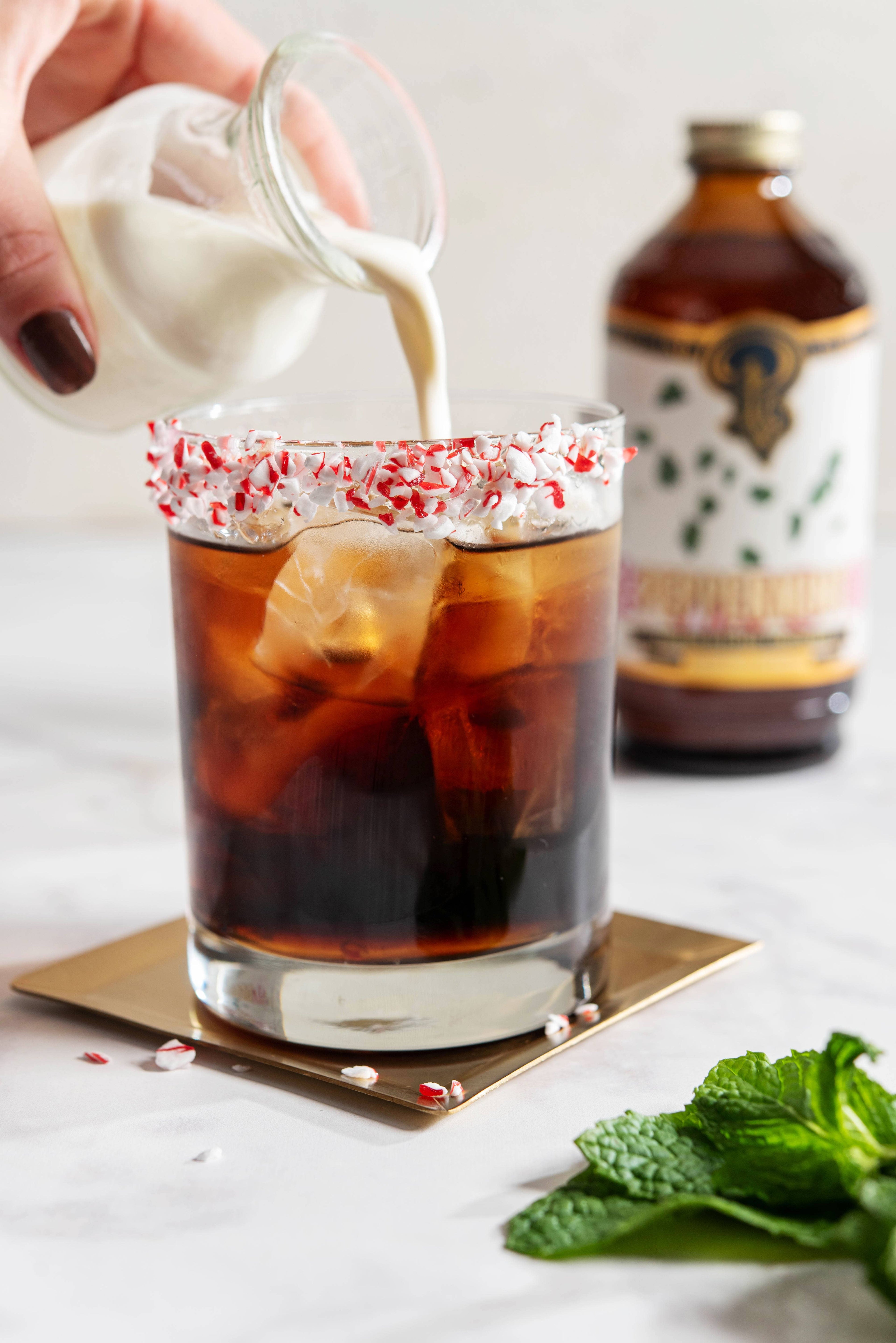 Portland Syrups Limited Edition Peppermint Cocktail & Coffee Syrup — 12oz