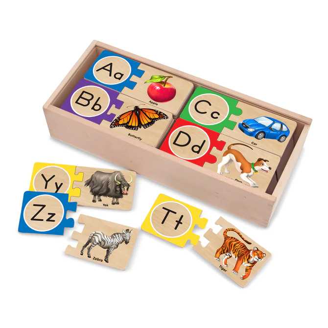 Melissa & Doug Self-Correcting Alphabet Puzzle