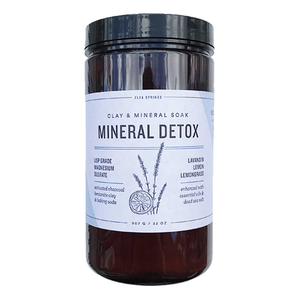 Heartland Fragrance Mineral Detox Bath Soak, Lavender & Lemon