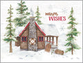 Gina B Christmas Card Set — Cozy Cabin