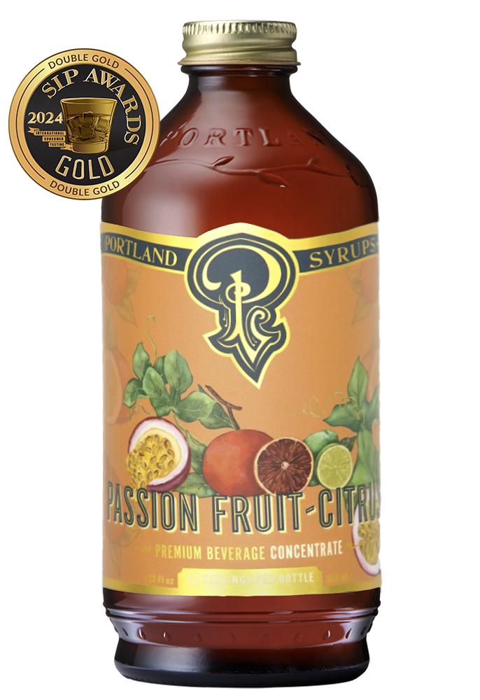 Portland Syrups Passion Fruit Citrus Cocktail & Soda Syrup — 12oz