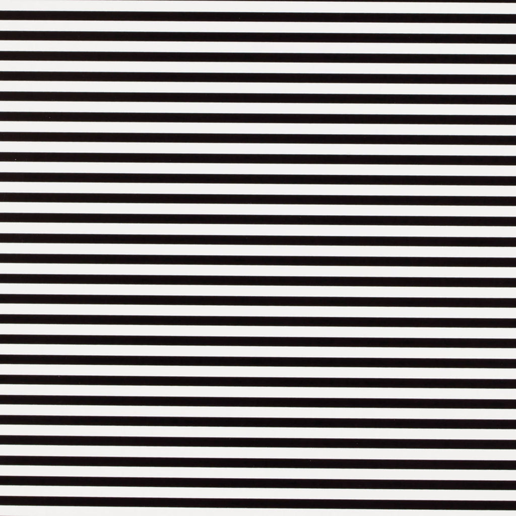 Jillson & Roberts Black & White Stripe Wrapping Paper — Roll