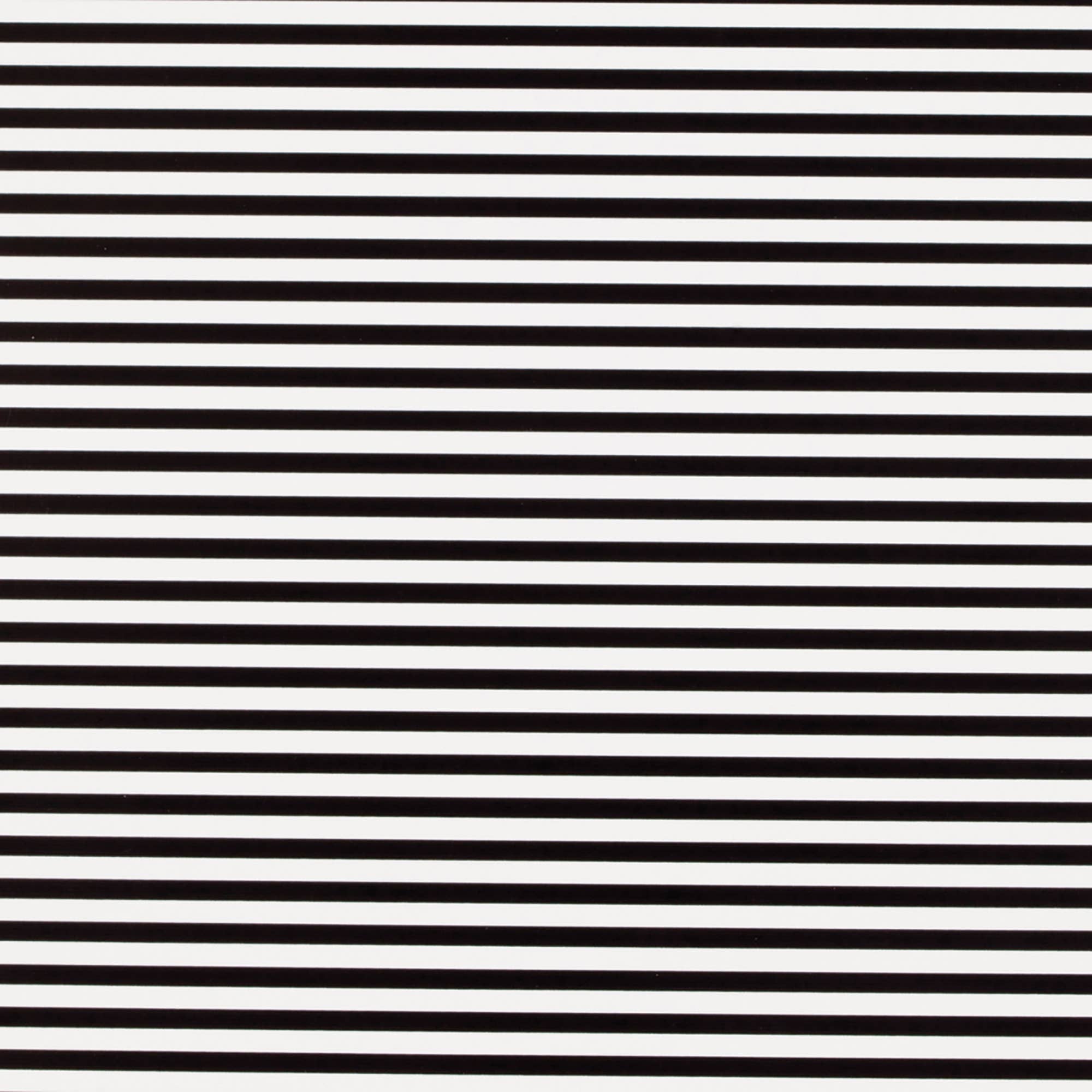 Jillson & Roberts Black & White Stripe Wrapping Paper — Roll