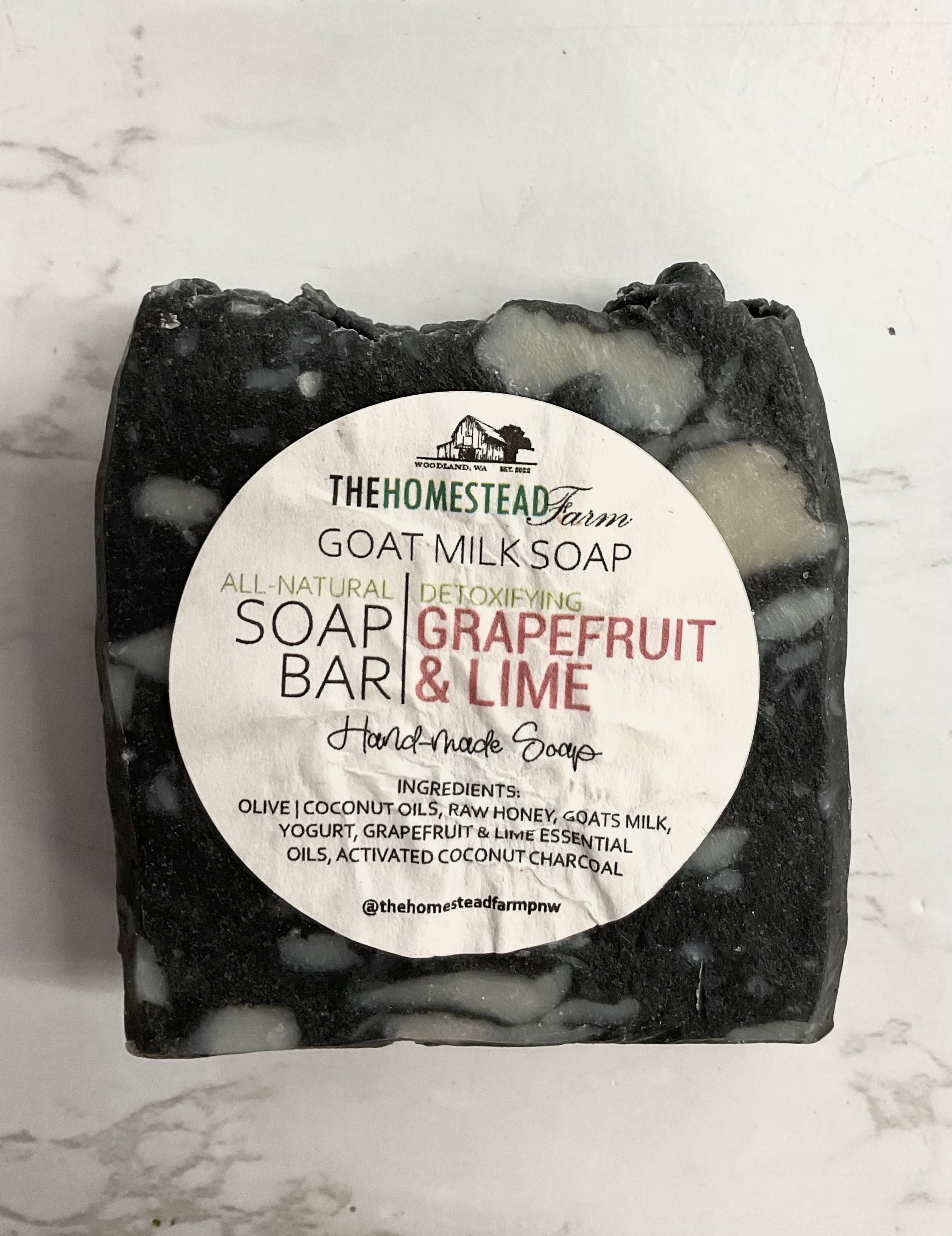 The Homestead Farm Goat Milk Soap Bar
