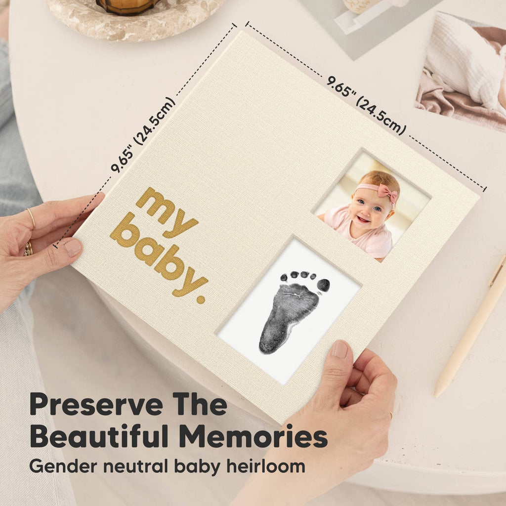 KeaBabies Frolic Baby Memory Book — Gleam Edition